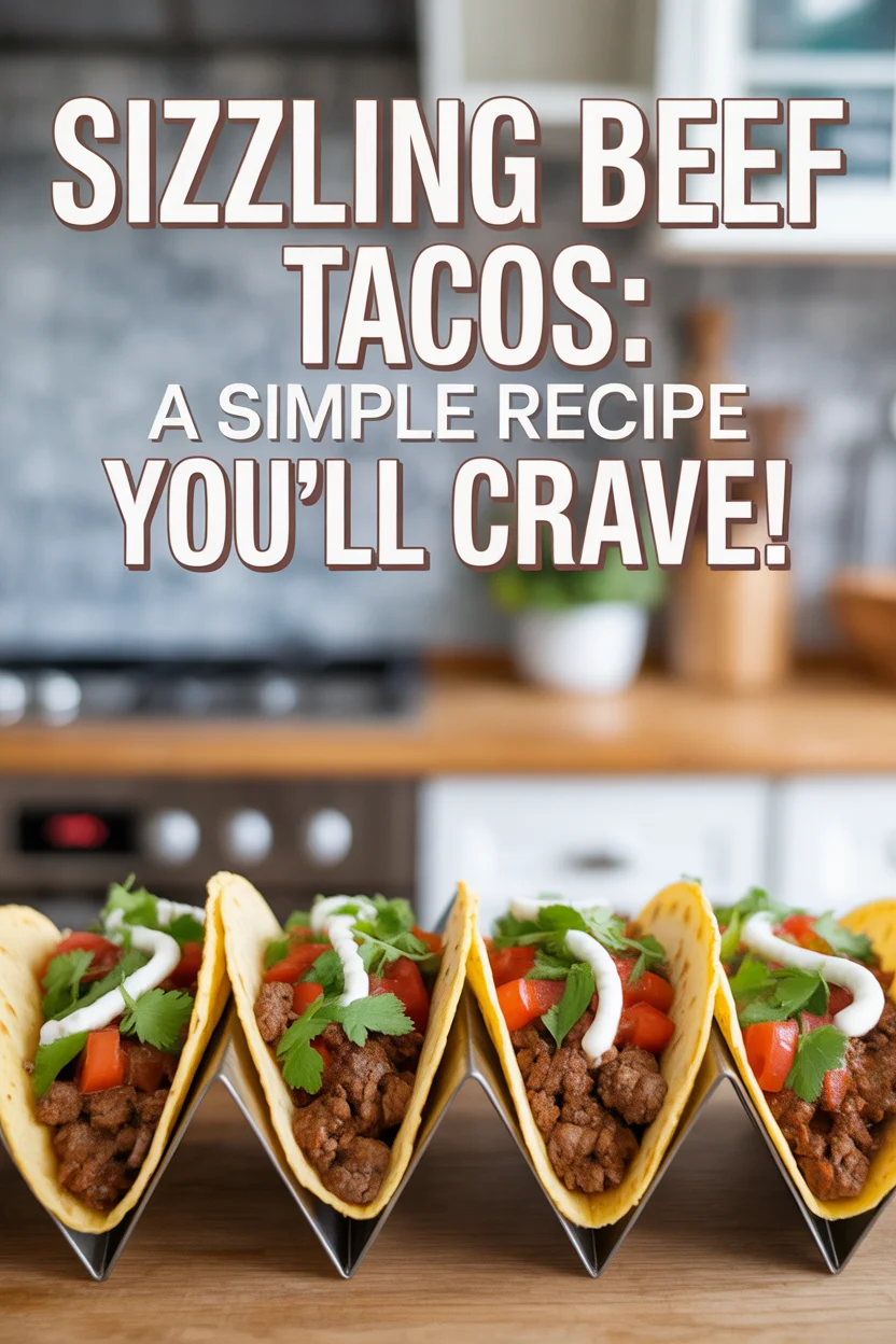 Sizzling Beef Tacos: A Simple Recipe You'll Crave!