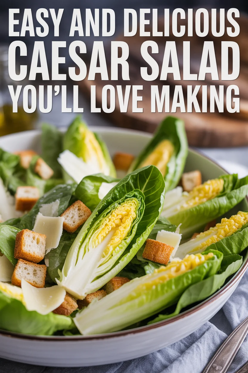 Easy and Delicious Caesar Salad You’ll Love Making