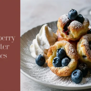 Blueberry Fritter Bites