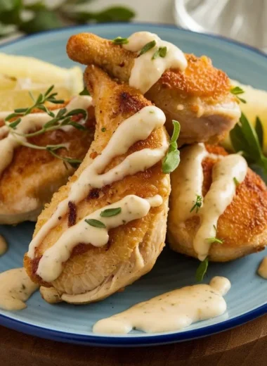 Lemon Garlic Chicken Bites