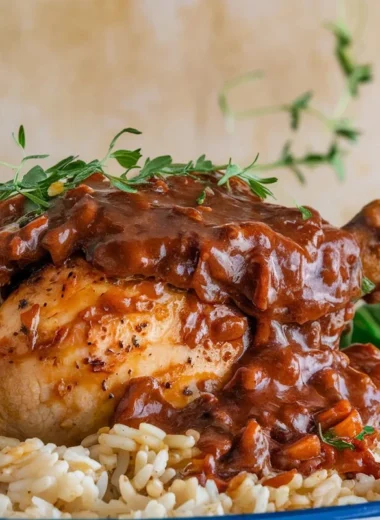 smothered chicken