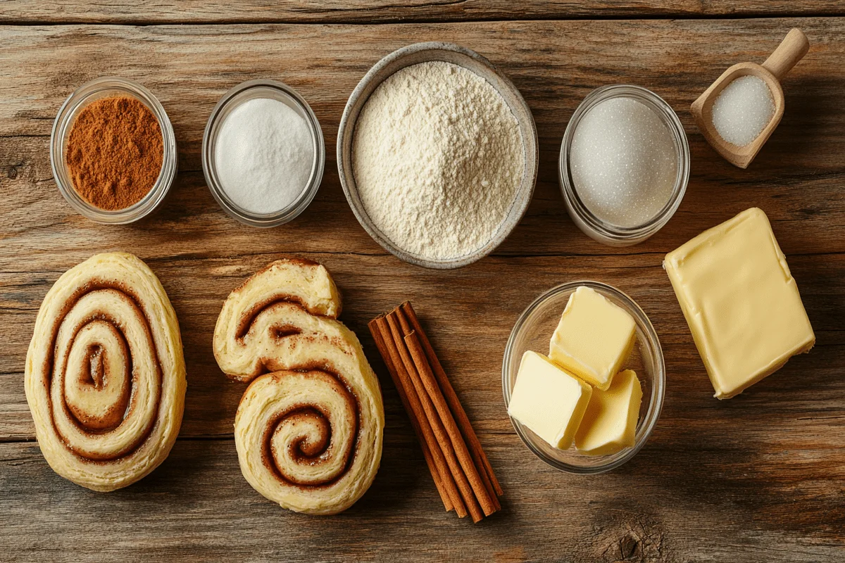 What Are Cinnamon Rolls Made Of?
