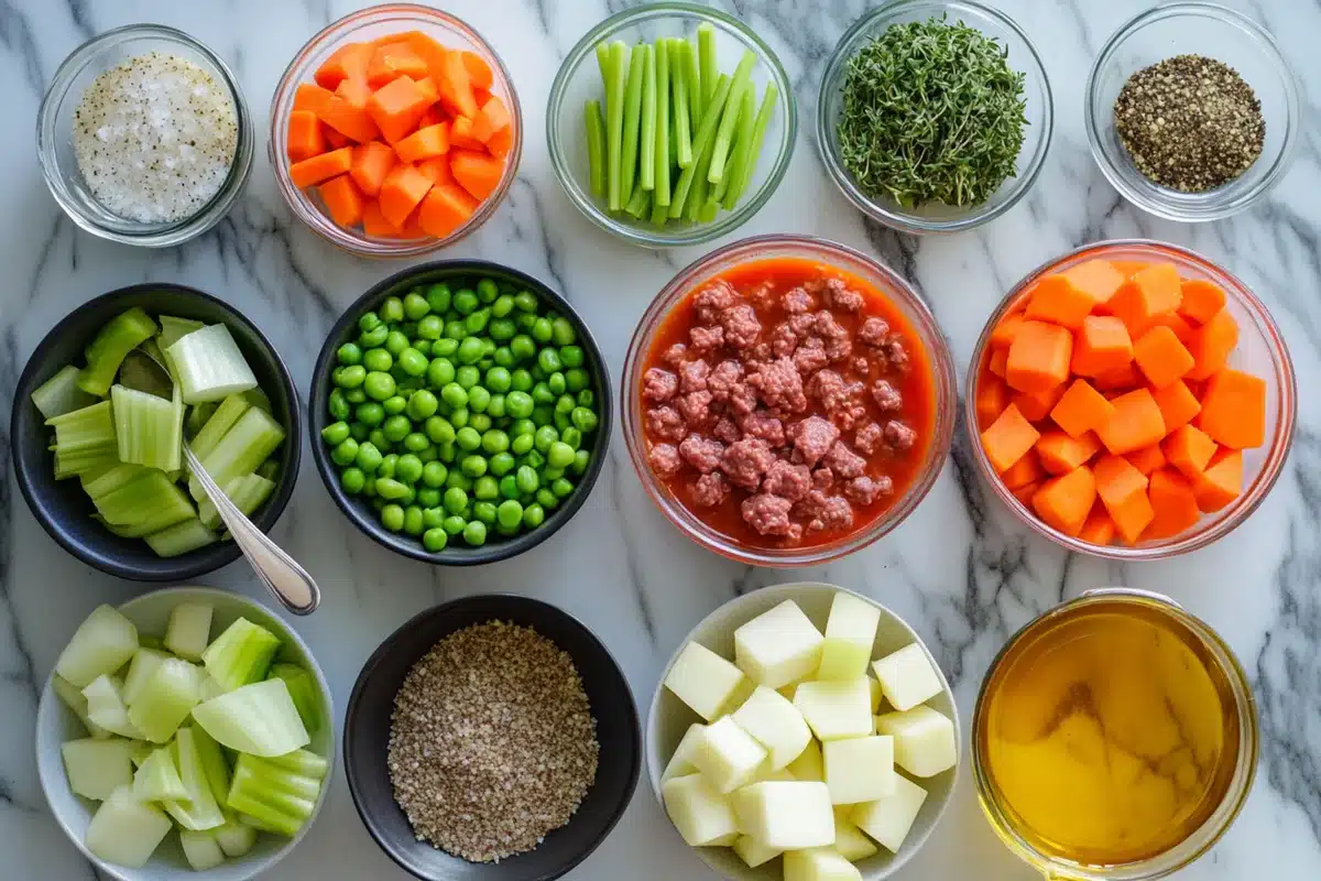 Ground Beef Vegetable Soup Recipe