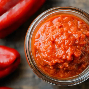 What is Roasted Red Pepper Sauce?