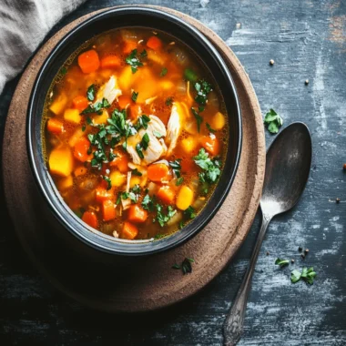 Chicken Vegetable Soup Recipe