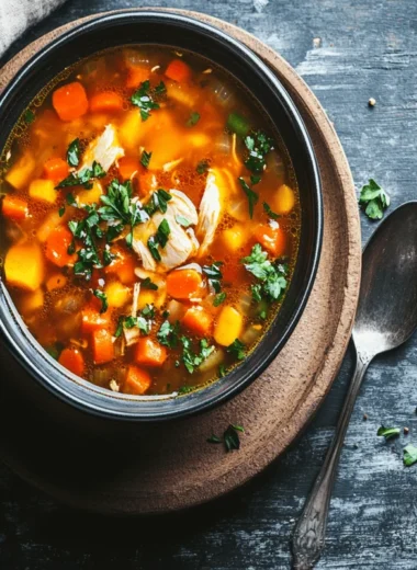 Chicken Vegetable Soup Recipe