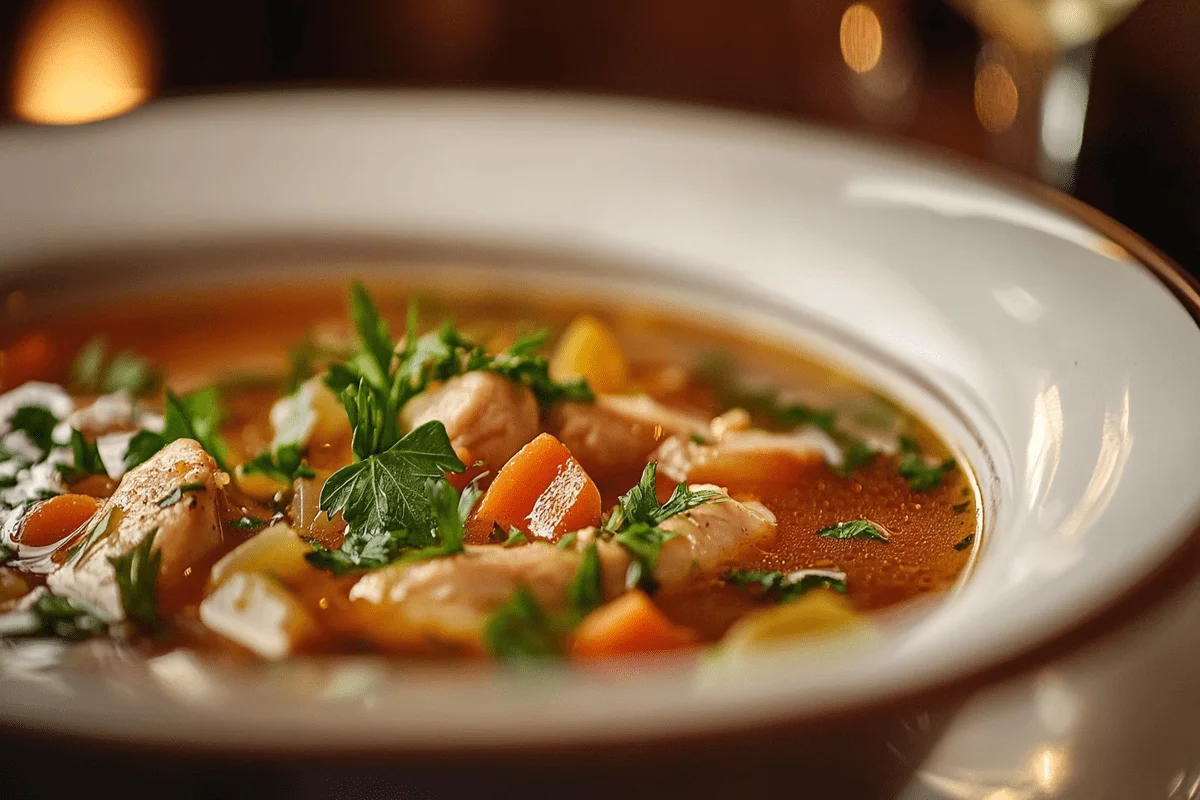 Chicken Vegetable Soup Recipe