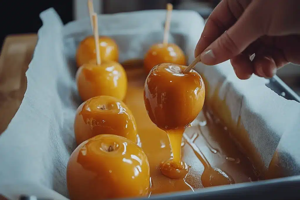 Should Apples Be Cold Before Dipping in Caramel?