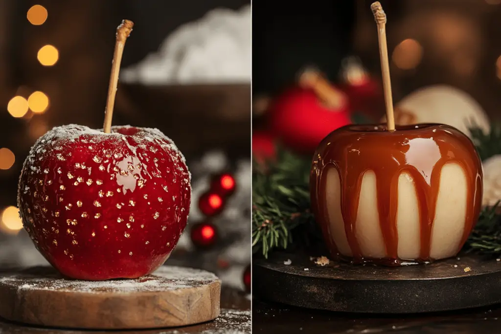 What is the Difference Between Candied Apples and Caramel Apples?