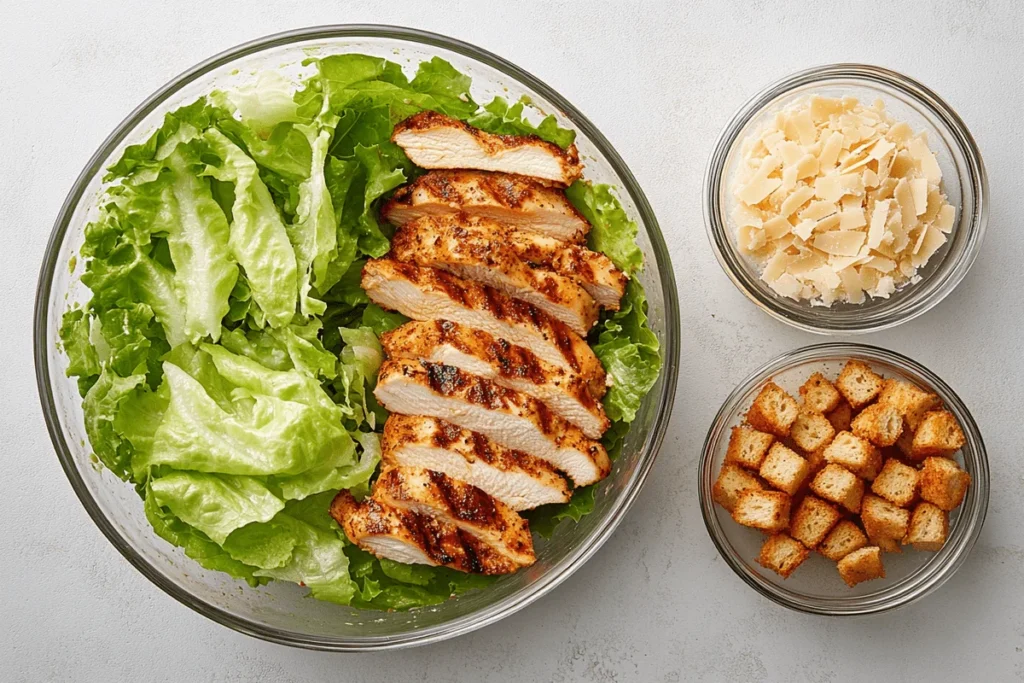 Grilled Chicken Caesar Salad Recipe
