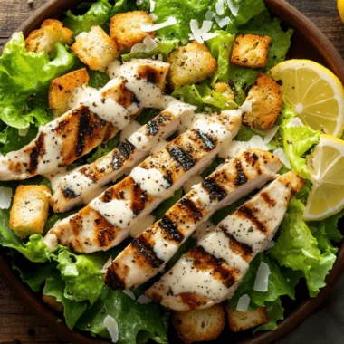 Grilled Chicken Caesar Salad Recipe
