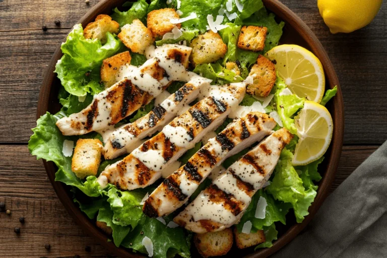 Grilled Chicken Caesar Salad Recipe