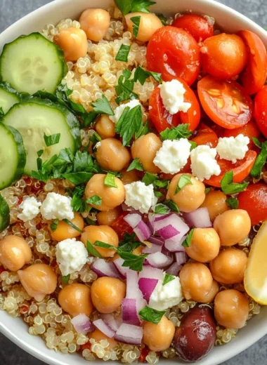 Mediterranean Quinoa Bowl Recipe