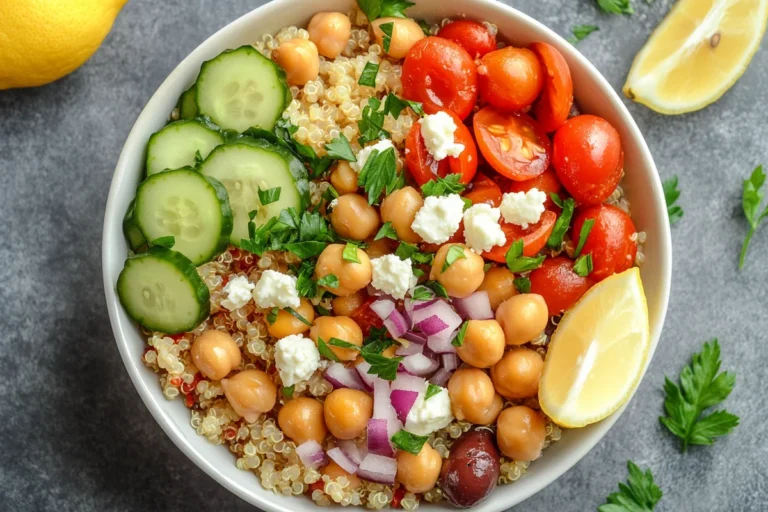Mediterranean Quinoa Bowl Recipe