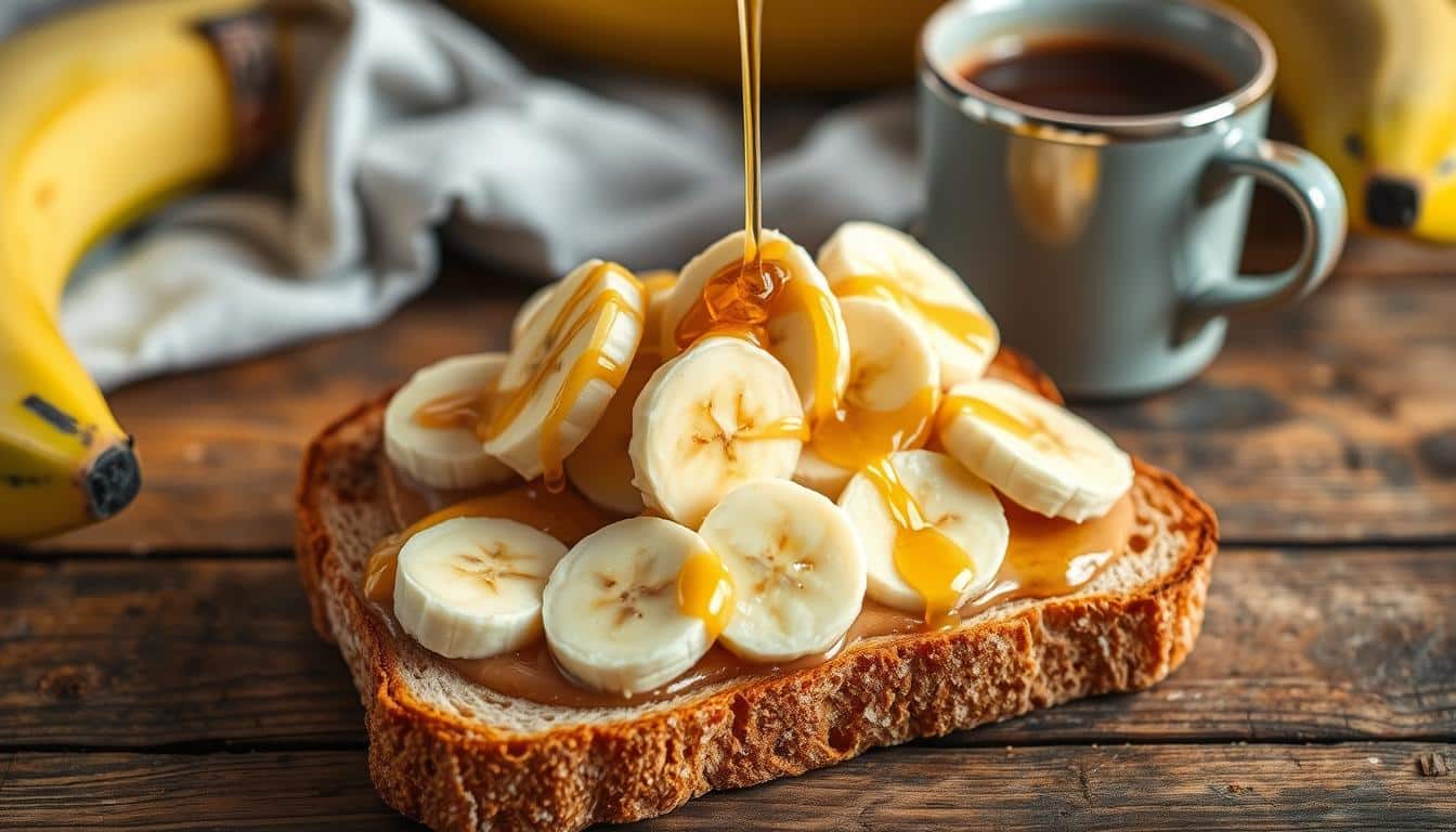 Banana Peanut Butter Toast