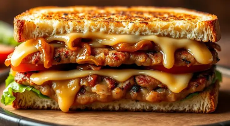 double decker turkey patty melt recipe