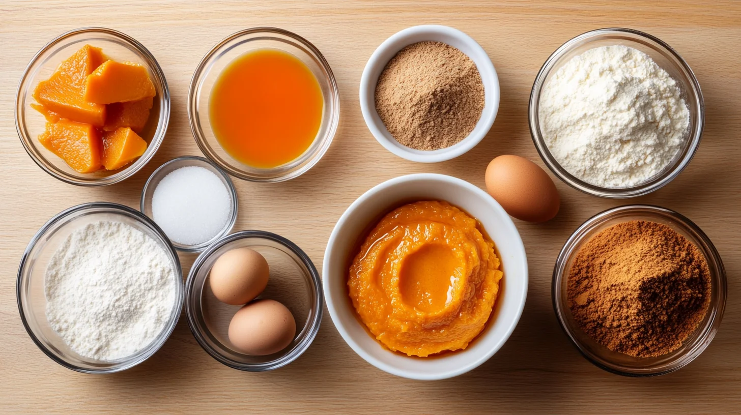 Ingredients of Delicious Maple Pumpkin Cookies Recipe