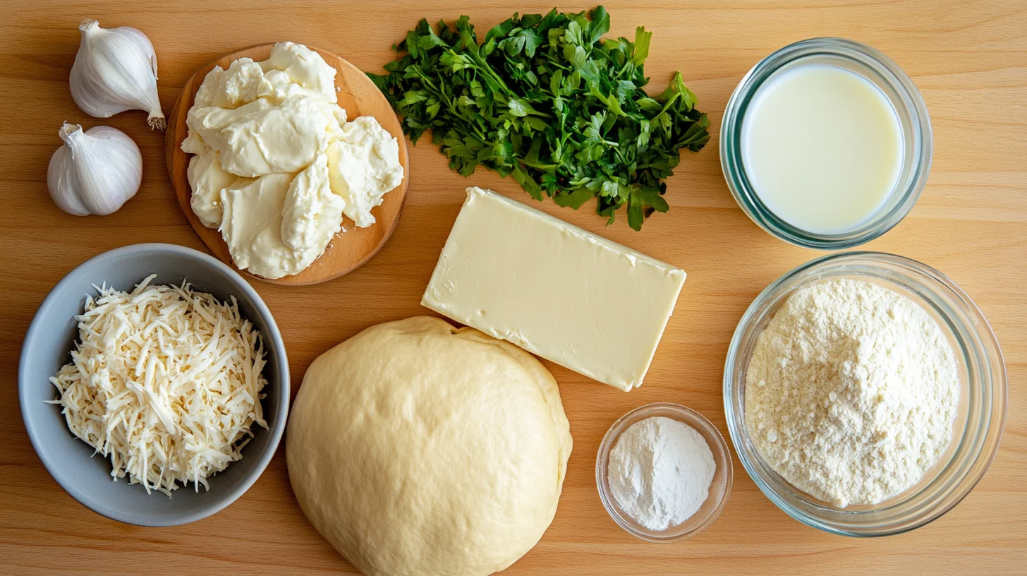 Delicious Chicken Pillows With Creamy Parmesan Sauce Recipe 