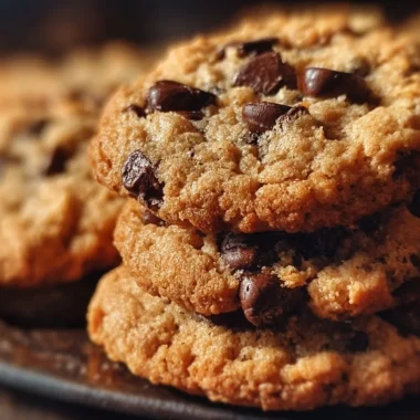 Healthy cookies recipe with no sugar and no flour, perfect for guilt-free snacking.