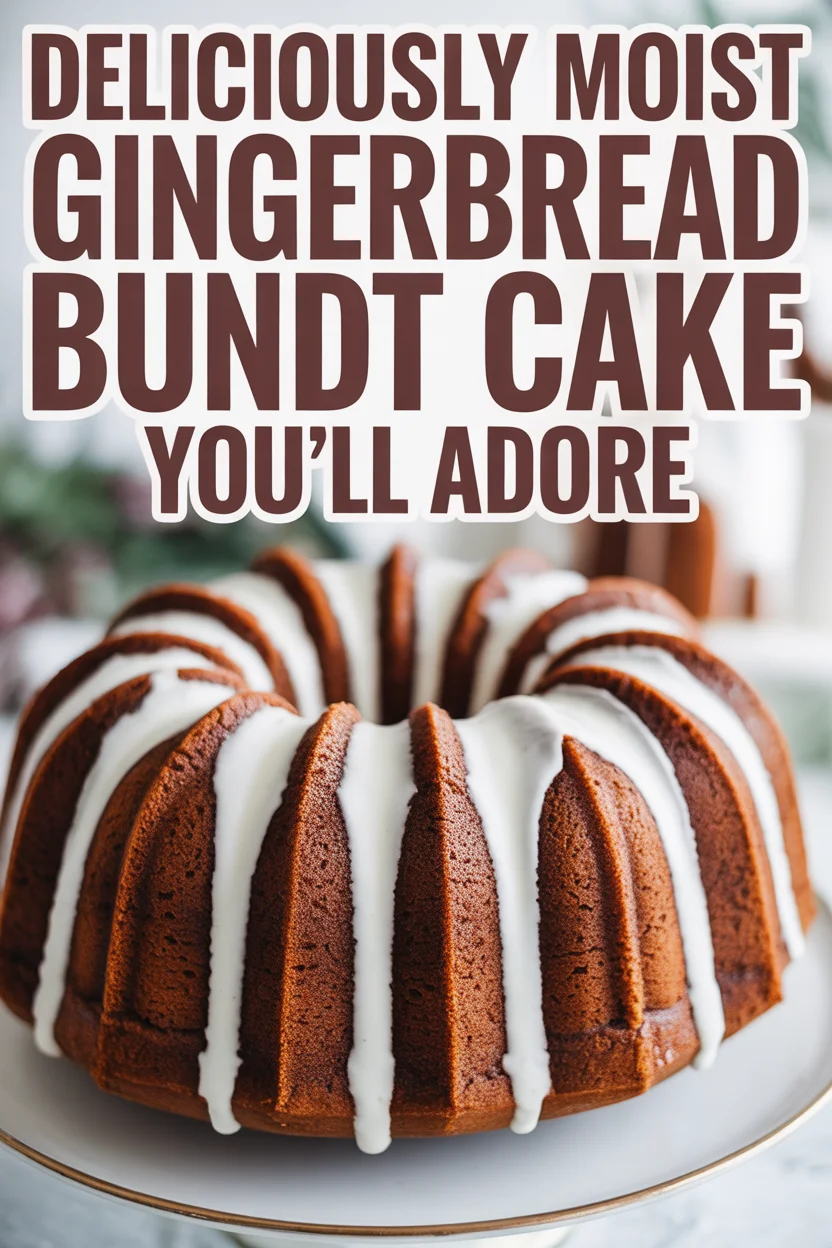 Gingerbread Bundt Cake