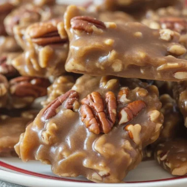 Delicious Pecan Pie Bark with graham crackers and pecans, ideal for holiday treats.