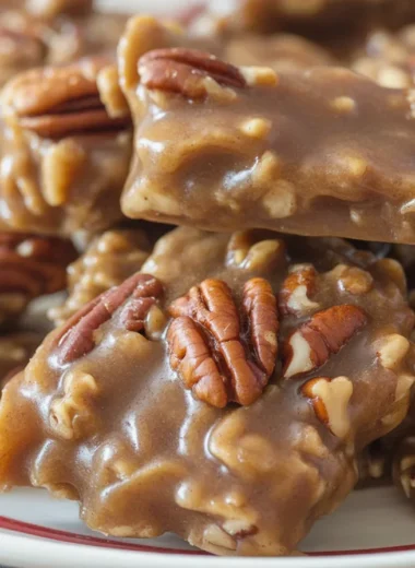 Delicious Pecan Pie Bark with graham crackers and pecans, ideal for holiday treats.