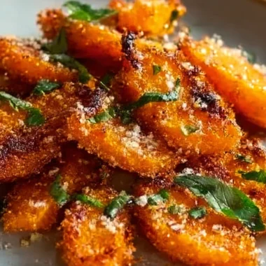 Oven fried potatoes and onions served in a bowl, crispy and golden brown.