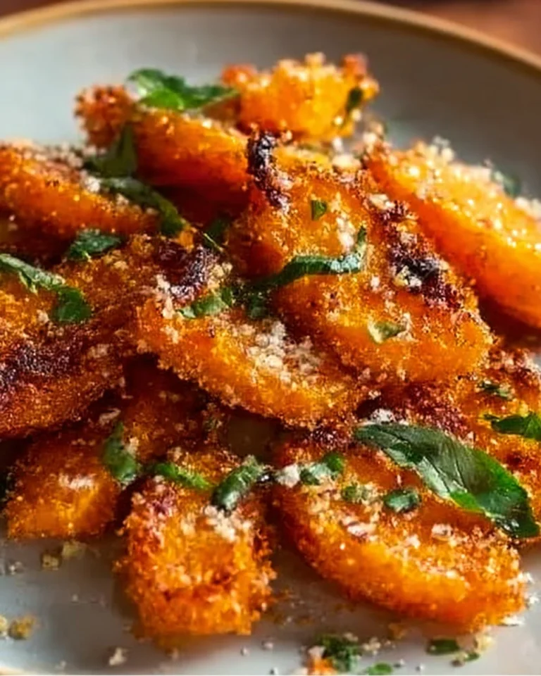 Oven fried potatoes and onions served in a bowl, crispy and golden brown.