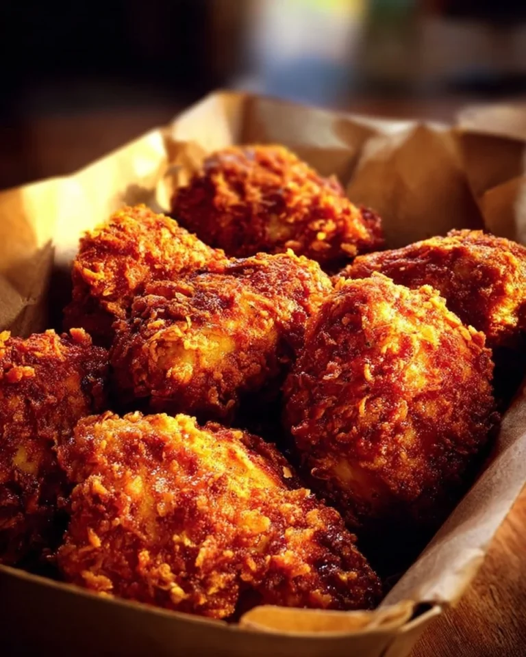 Deliciously crispy Southern fried chicken served with sides