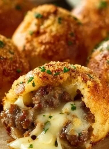 Delicious Mini Big Mac cheeseburgers served on a platter.