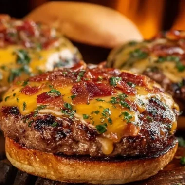 Delicious Crack Burgers served with toppings and sauces