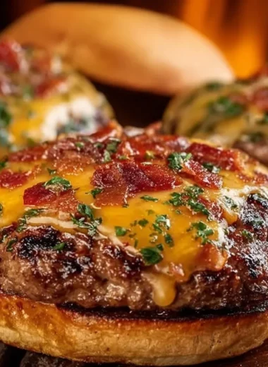 Delicious Crack Burgers served with toppings and sauces