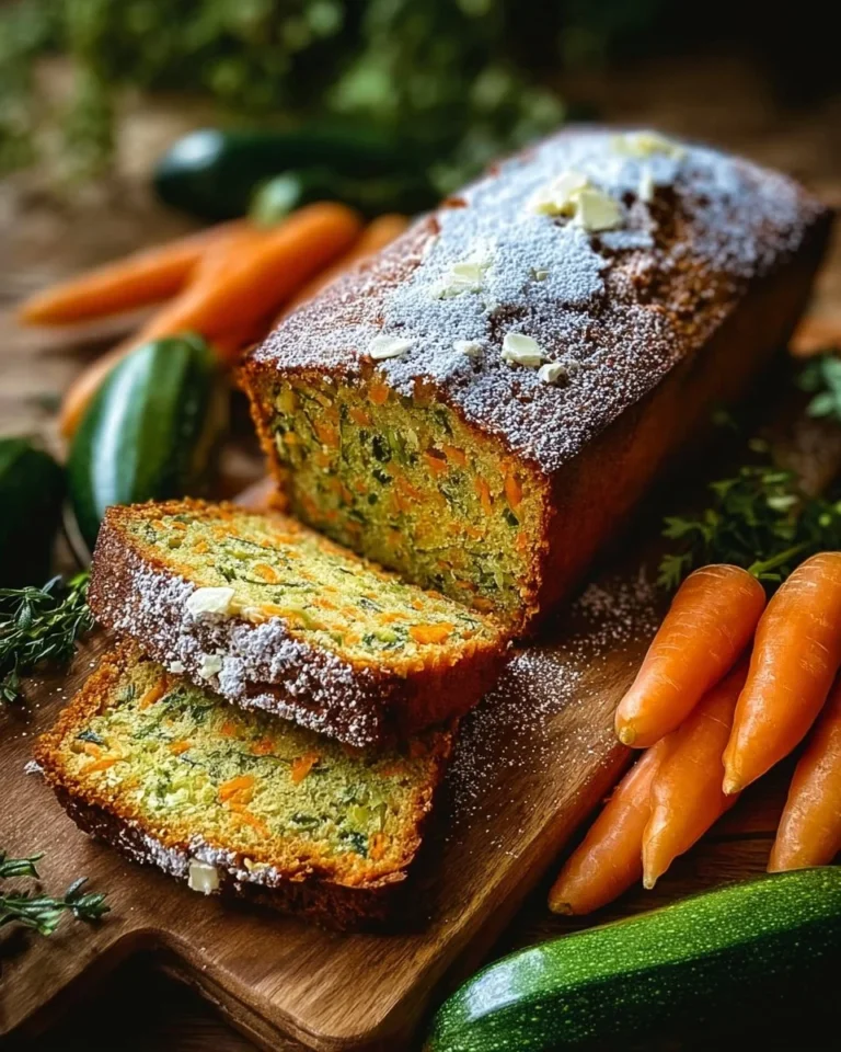 Irresistible zucchini and carrot bread recipe with zesty flavor slices