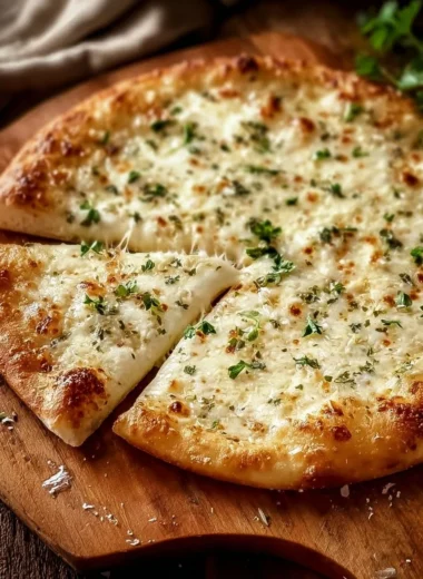Delicious layered cheese dip served with fresh homemade breadsticks.