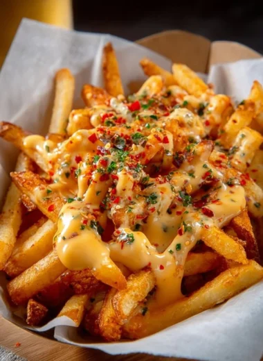 Delicious Louisiana Voodoo Fries inspired by Wingstop's recipe
