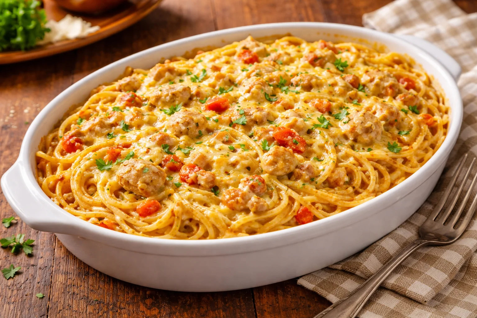 Deliciously Creamy Chicken Spaghetti Recipe You&rsquo;ll Love