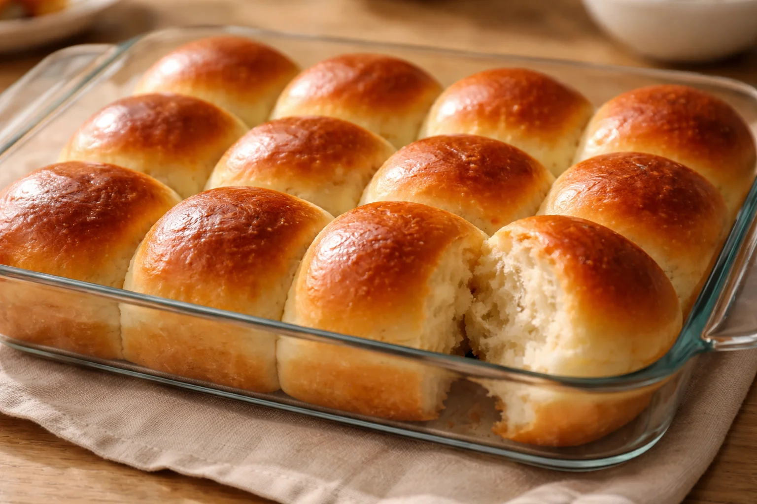 homemade dinner rolls