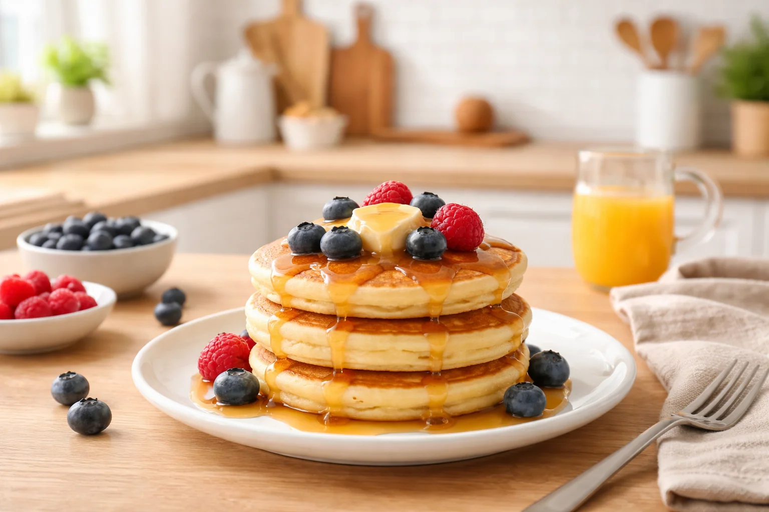 Fluffy Pancake Mix Made Easy &ndash; Whip Up Breakfast Bliss!