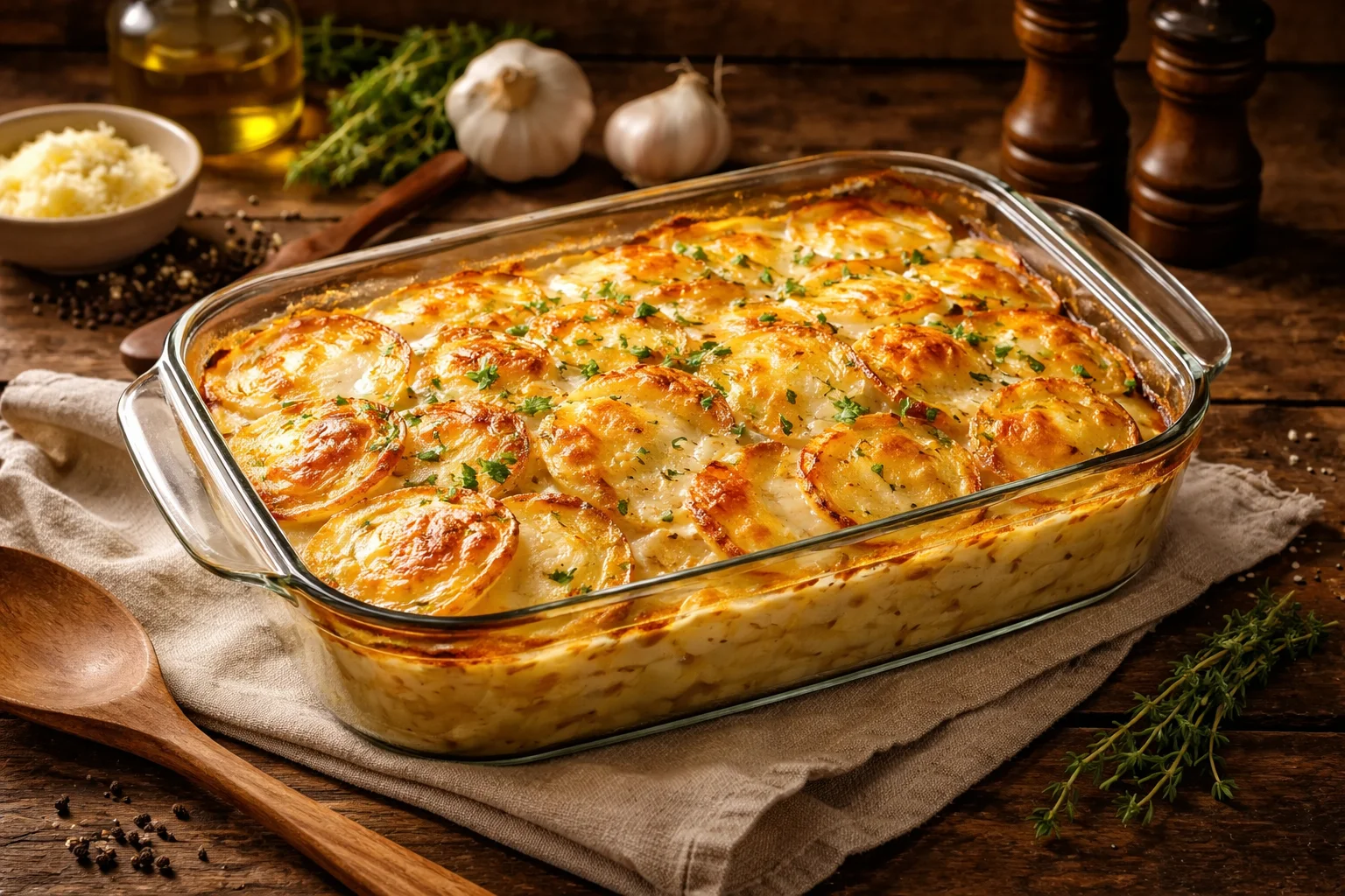 Heavenly Cheesy Scalloped Potatoes You&rsquo;ll Want to Make Tonight