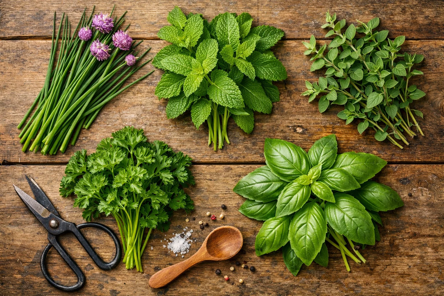 5 Easy Herbs You Can Grow in Your Kitchen (No Sunlight Needed!)