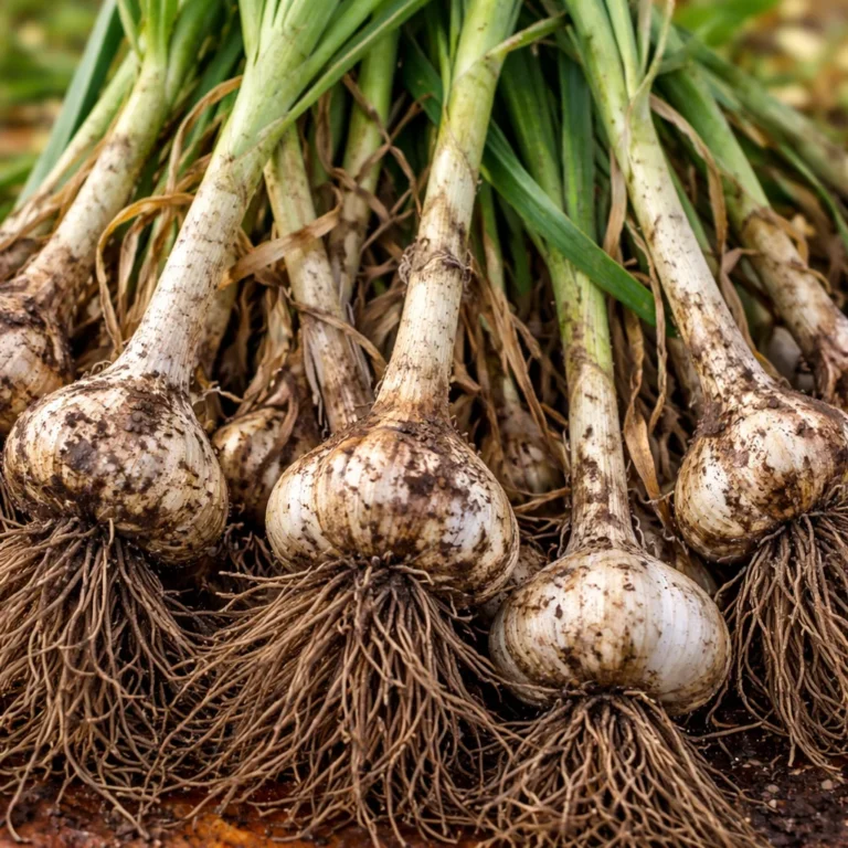 Beginner's guide to growing garlic in containers with tips and methods.