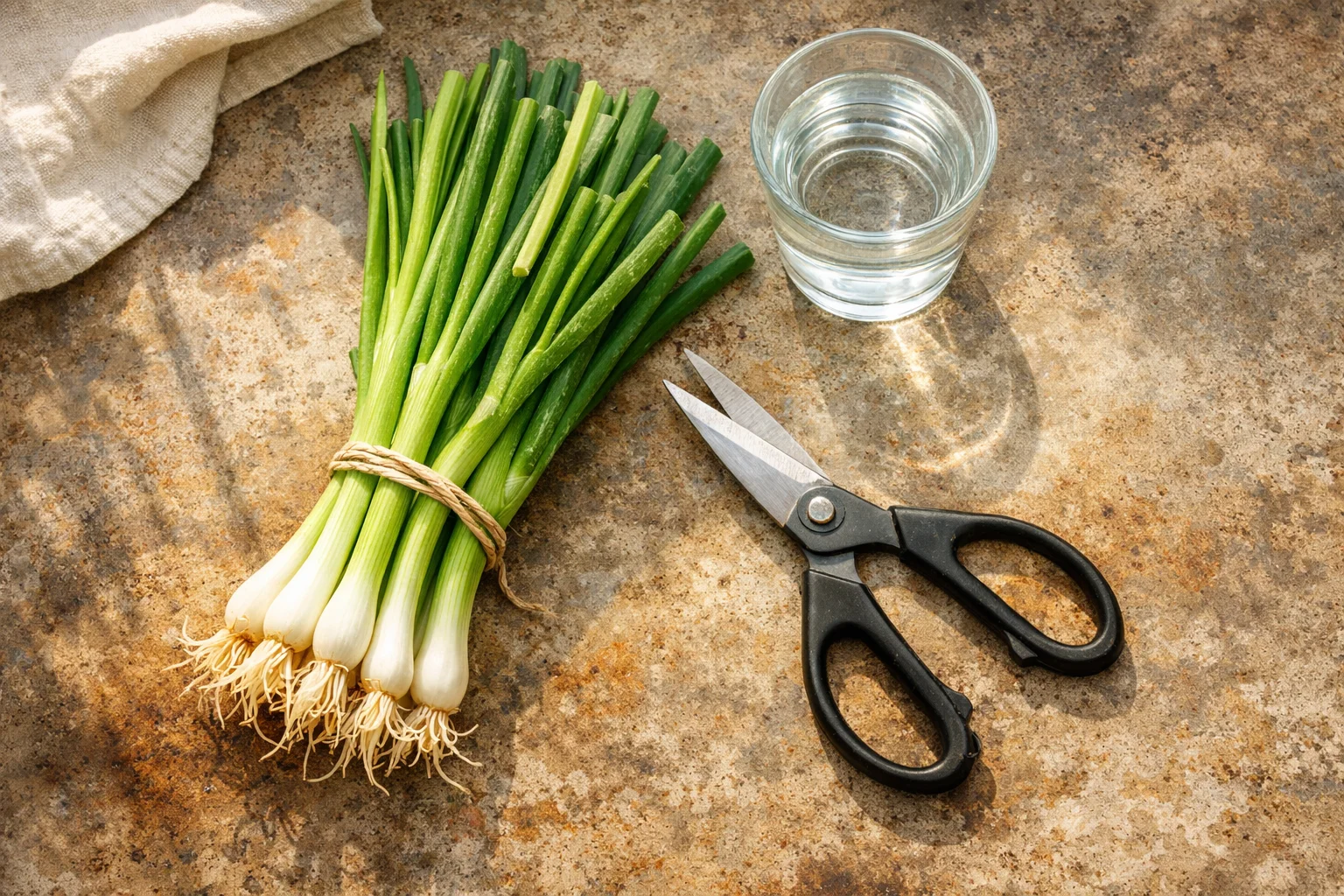How to Grow Green Onions from Kitchen Scraps (Super Easy!)