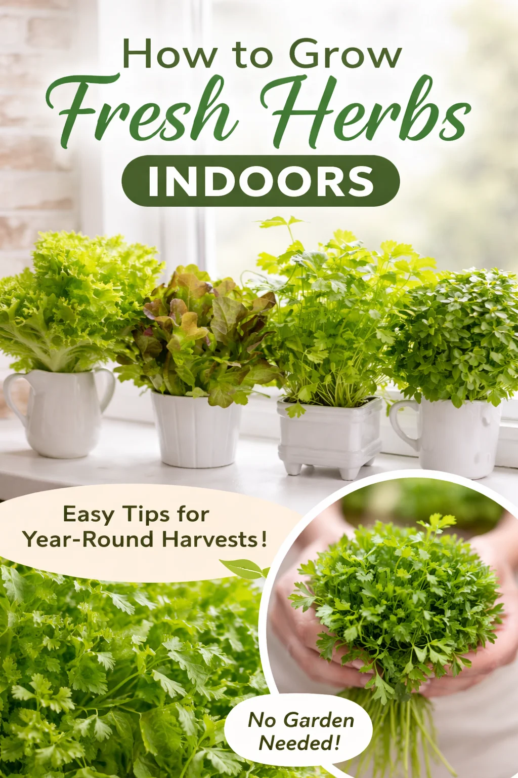 Small Kitchen Garden Ideas for Apartments and Tiny Spaces