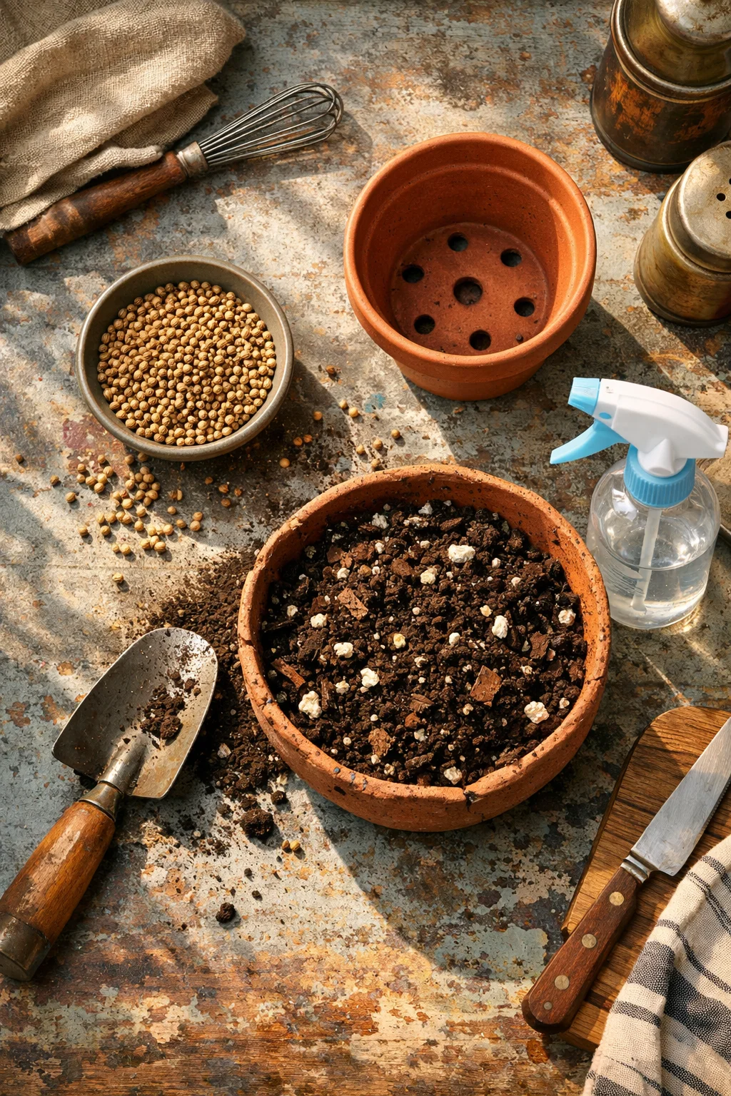 Grow Coriander (Cilantro) at Home: Easy Step by Step Guide