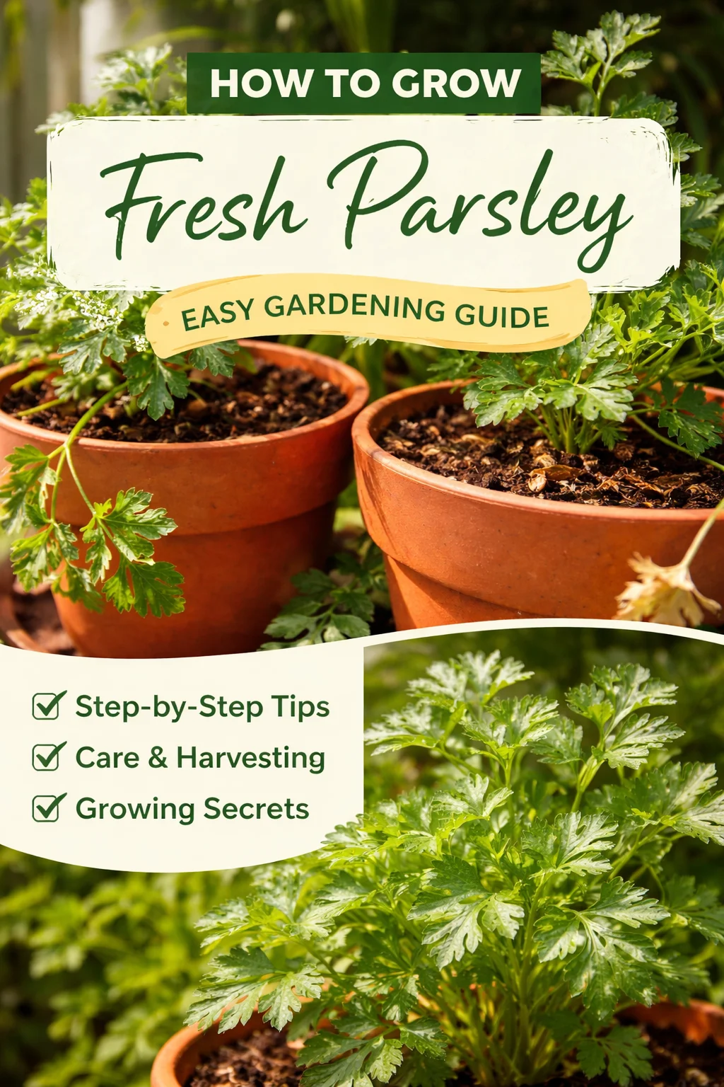 How to Grow Parsley Indoors and Keep It Fresh All Year