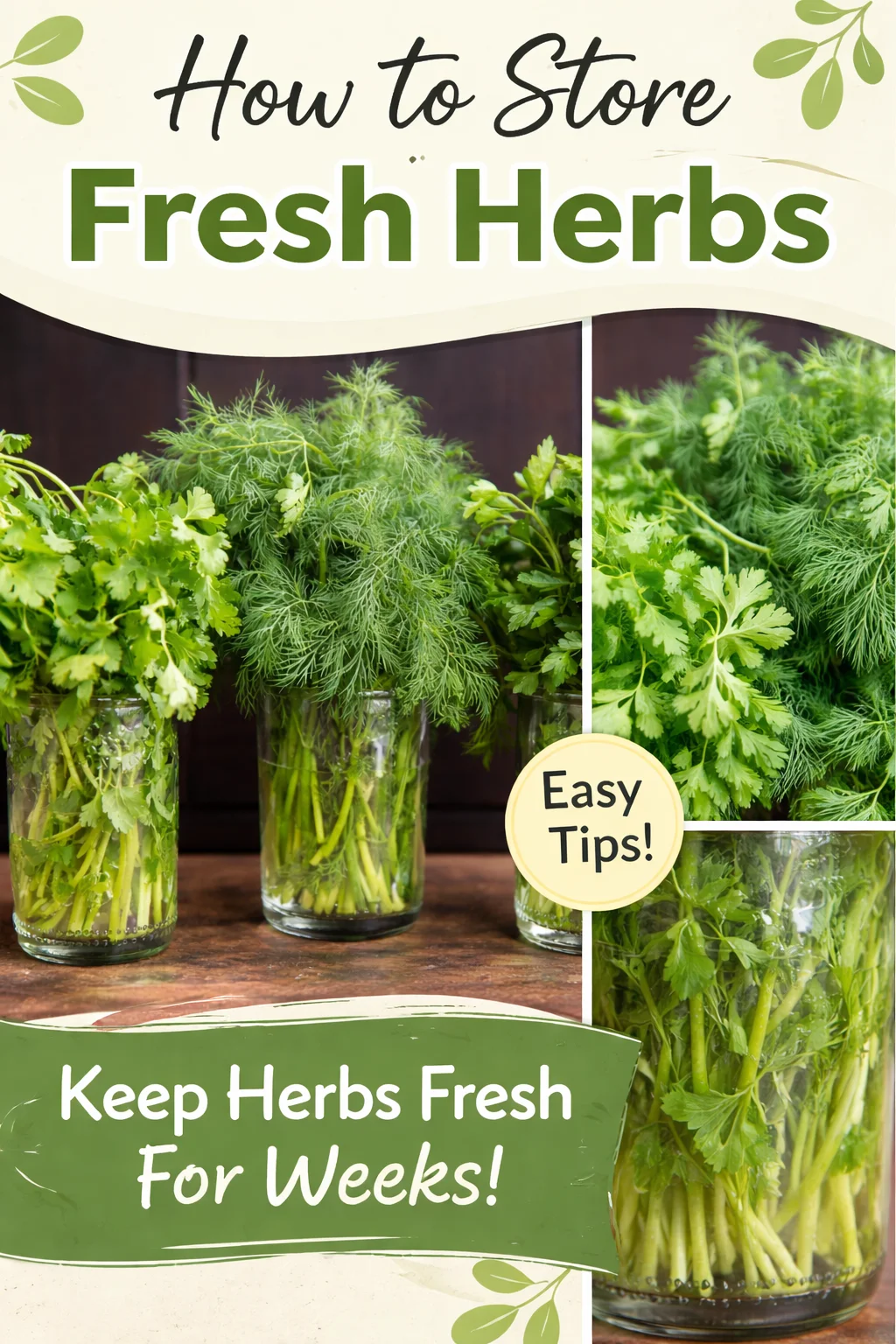 Keep Fresh Herbs Fresh for Weeks: Simple Storage Tips You&rsquo;ll Love