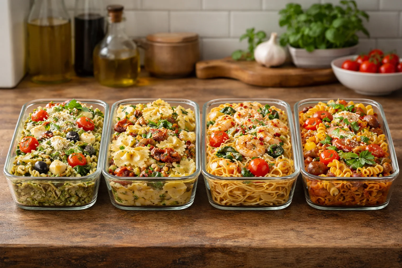 Pasta Meal Prep That Feeds Your Family All Week