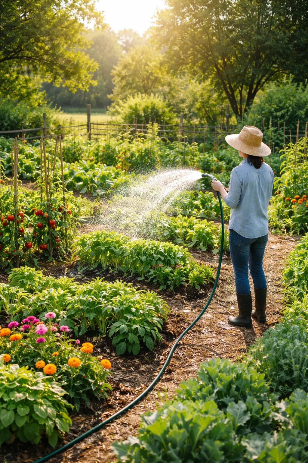 Tips for Watering Your Kitchen Garden the Right Way: A Beginner's Guide