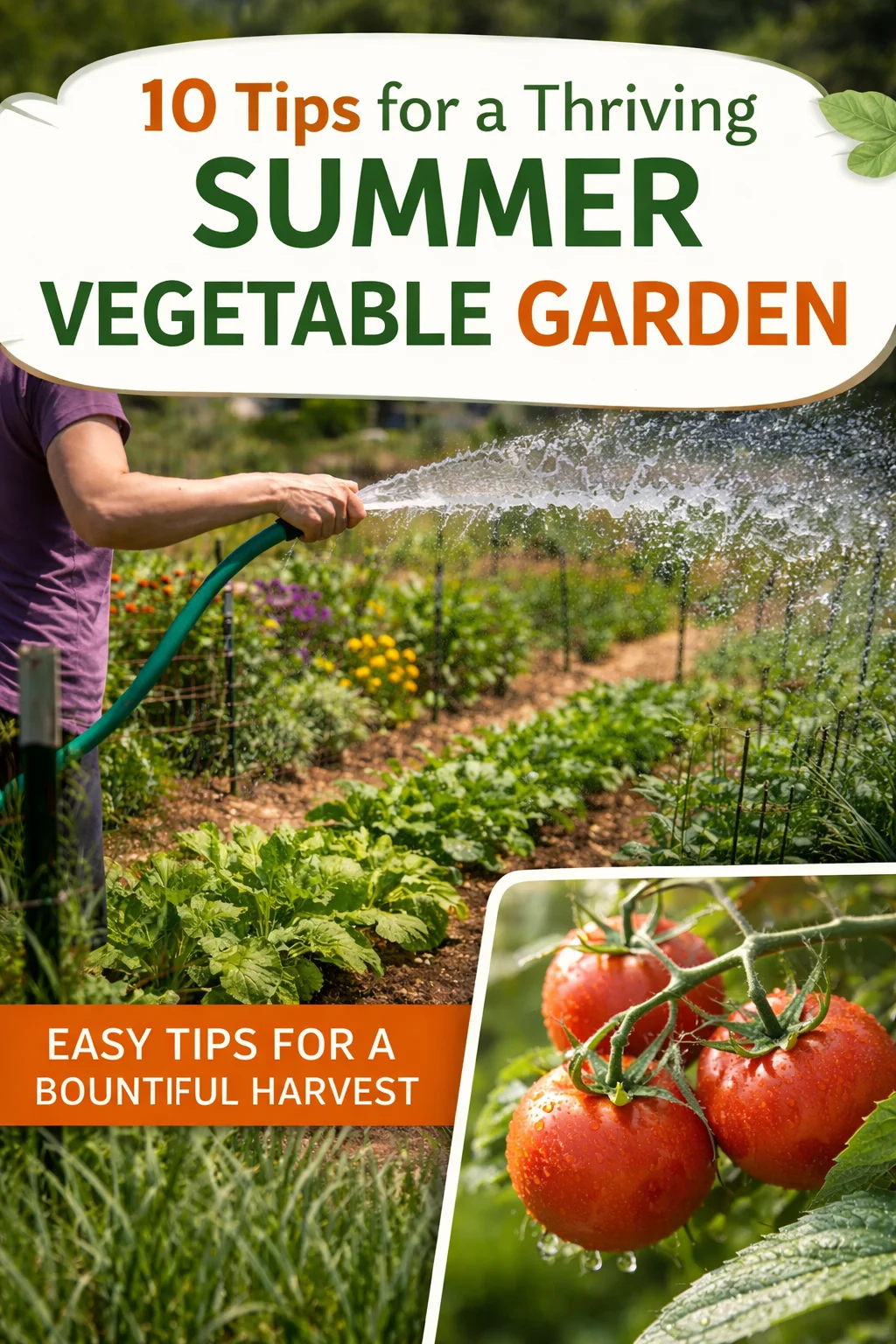 Tips for Watering Your Kitchen Garden the Right Way: A Beginner's Guide