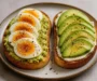 Creamy Avocado Egg Toast Stack